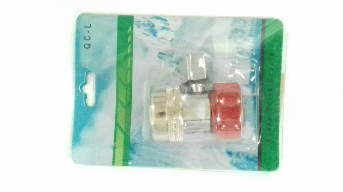 Nastavak ventil za punjenje auto klima crveni