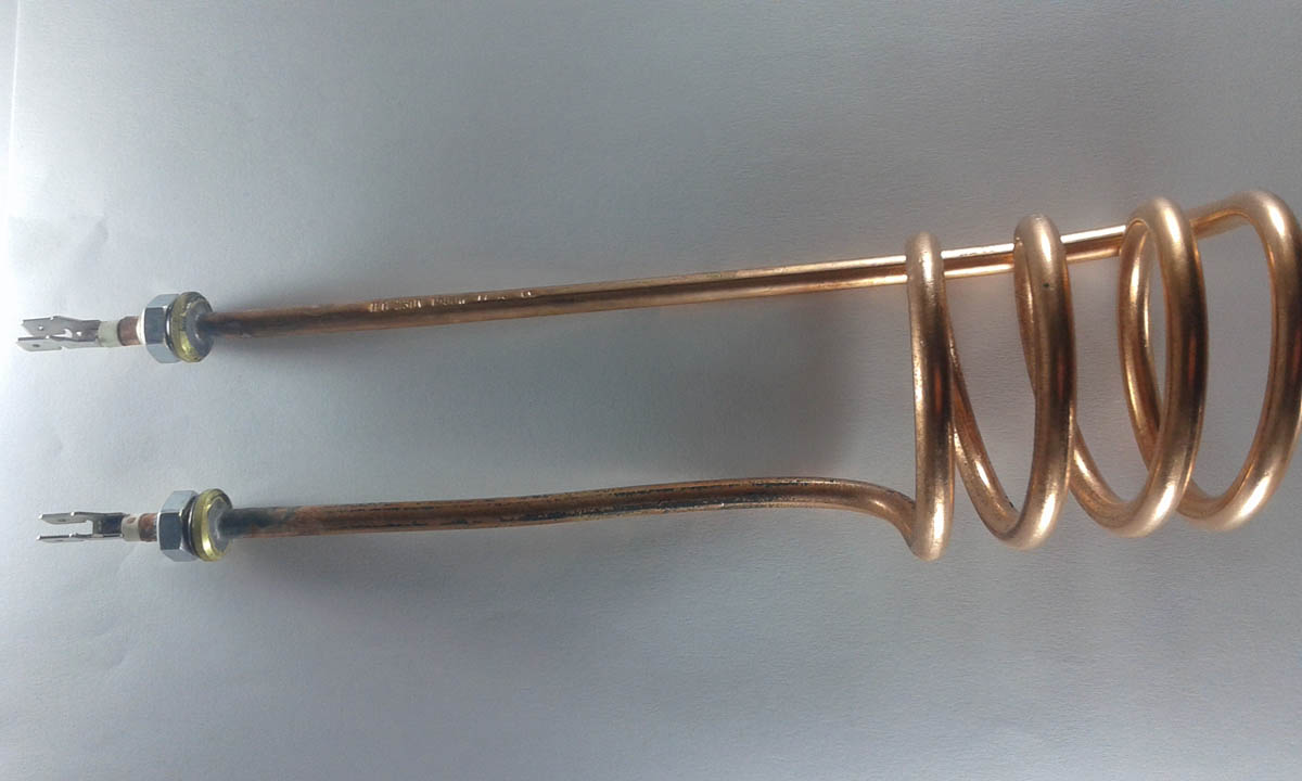 Grejac bojlera 2000w spiralni bakarni bez prirubnice fi6.5mm 10l niskomontazni