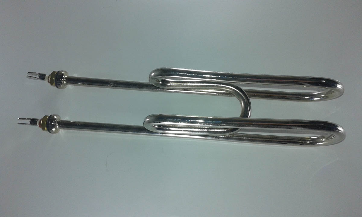 Grejac bojlera 2000w bez prirubnice niklovan