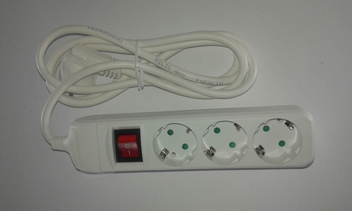 Produzni kabal 3mesta 3 metra prekidac MT