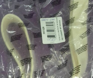 Kais, zaptivka masine za susenje  tekstilni zadnji D50110 387326