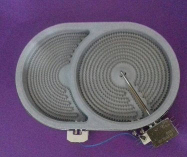 Grejna ploca 170X265mm ravna ploca 2400/1500w10.57413.604/Ego 553895 Gorenje