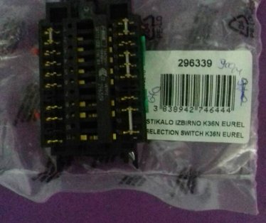 Prekidac sporeta  rerne Gorenje ,6+0 novi tip ,296339 ,228651
