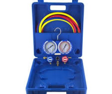 Manometar u koferu sa crevima VALUE R22,134,404,407 VMG-2-R22 CREVA DUZINE 3X1200mm