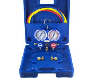 Manometar u koferu sa crevima R410,22,134,407 VALUE VMG-2-R410A-02 CREVA DUZINE 3X1500mm