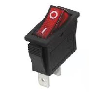 Prekidac kvarcne peci 2 izvoda bez sijalice 