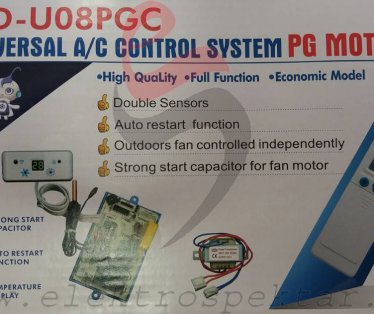 Univerzalna elektronika za klimu QD-U08PGC