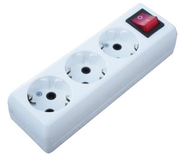 Podsklop sa 3 uticnice i prekidacem  (gnezdo)