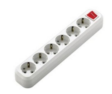 Podsklop sa 6 uticnice i prekidacem  (gnezdo)