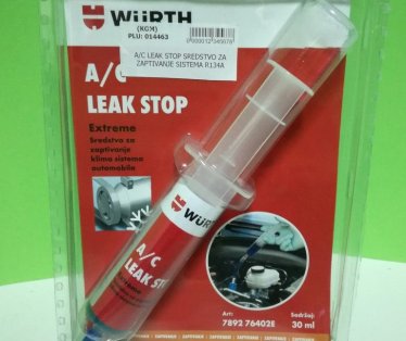 Sredstvo za zaptivanje klima sistema r134 A/C LEAK STOP WURT