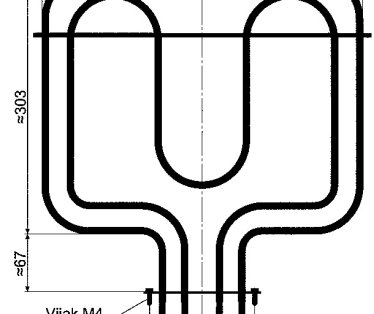 Grejac rerne TEBA 1750+1100W
