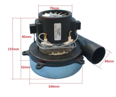 Motor usisivaca 1elisa HIDRO AMETEK  1000w 061400006.00