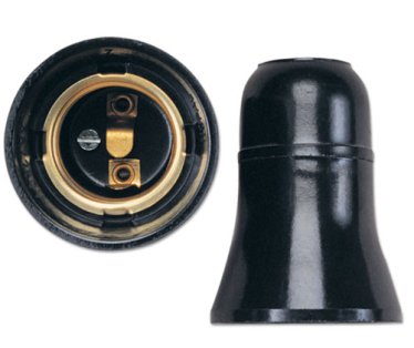 Grlo sijalicno E27  bakelitno art.108  NOPAL