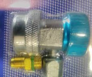 Nastavak ventil za punjenje auto klima  plavi