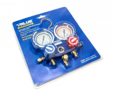 FR MANOMETAR 2/2 R-410, 407, 22, 134 VMG-2-R410a-B-03 VALUE