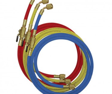 SET FREONSKIH CREVA 3x150cm 1/4 SAE FITING SA ZAUSTAVNIM VENTILOM MASTERCOOL  Cod 90262-60-E