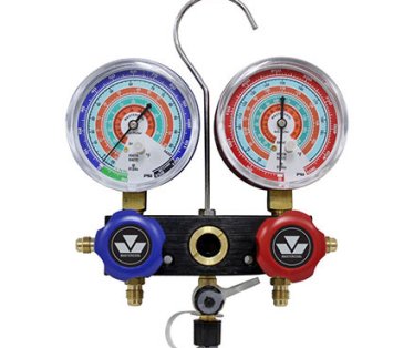 ALUMINIJUMSKI 2-WAY KLIPNI MANOMETAR ZA R410A-407C-22-R32 MASTERCOOL 93103-EB1