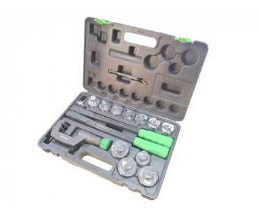 FR ALAT ZA EKSPANDIRANJE CEVI WIPCOOL HE-11 KOFER(3/8 1/2 5/8 3/4 7/8 1 11/8 11/4 11/2 13/8 15/8+noz za secenje cevi 6-54mm+alat za ciscenje cevi)