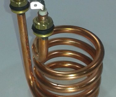 Grejac bojlera 2000w spiralni bakarni bez prirubnice 5l,10l tiki gorenje