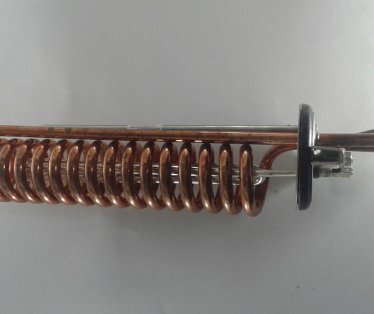 Izmenjivac toplote za dogrevanje bojlera vodom iz centralnog grejanja 2000w